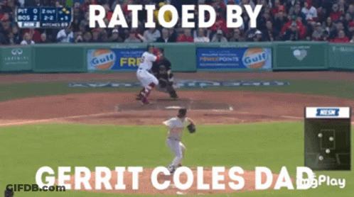 Baseball Game With Ratioed By Gerrit Coles Dad GIF