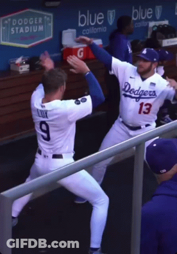Baseball Game With Referee And Players GIF
