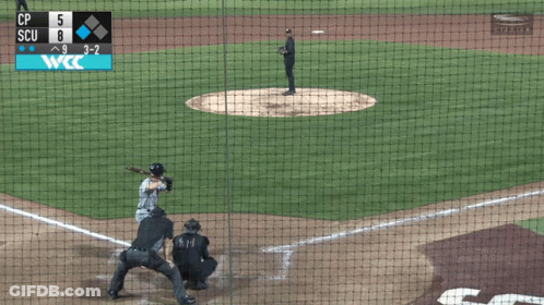 Baseball Game With Score 5 To 8 GIF