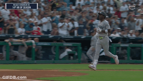 Baseball Game With Scoreboard Jazz Cherubim Jr GIF