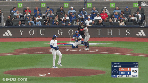 Baseball Game With You Got This Banner GIF