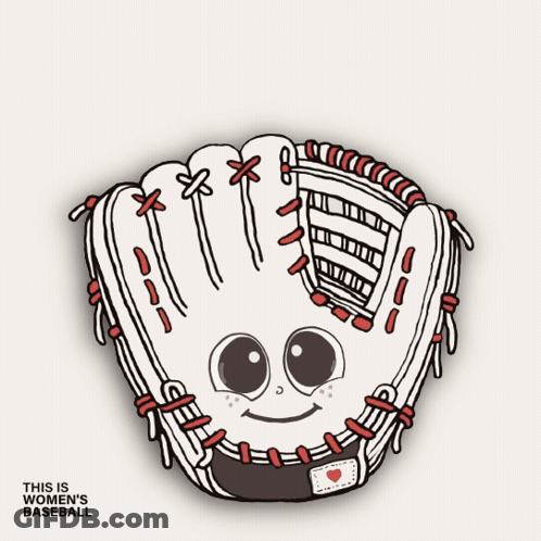 Baseball Glove Face Saying Agreed GIF