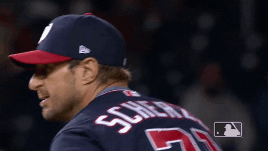 Baseball Legend Max Scherzer GIF