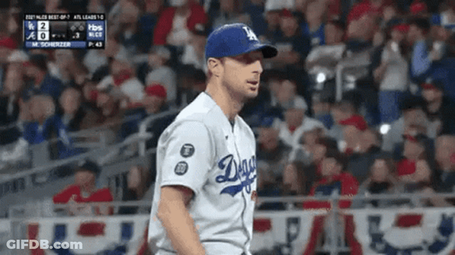 Baseball Pitcher Max Scherzer GIF