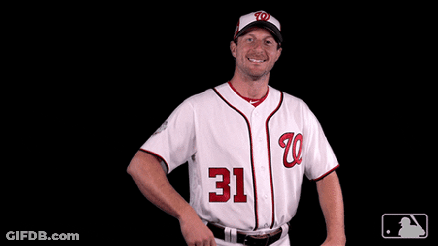 Baseball Pitcher Max Scherzer Yes GIF