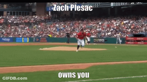 Baseball Pitcher Zach Plesac Throwing GIF