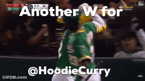 Baseball Player Another W For @Hoodiecurry GIF