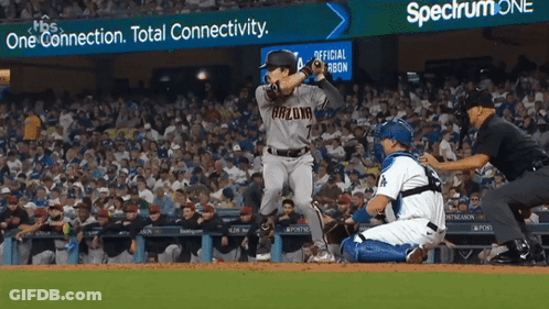 Baseball Player Arizona Swinging Bat GIF