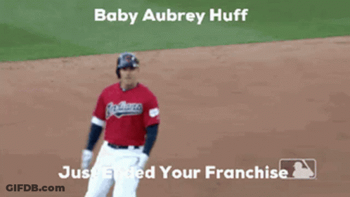 Baseball Player Aubrey Huff GIF