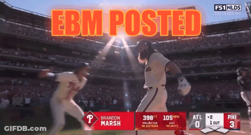 Baseball Player Brandon Marsh At Bat GIF
