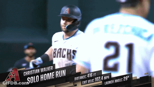 Baseball Player Christian Walker GIF