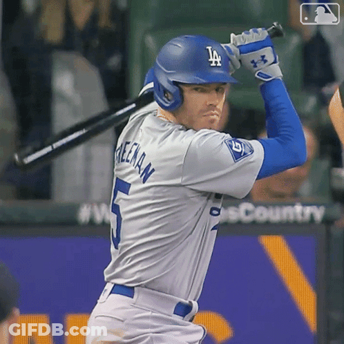 Baseball Player Freeman GIF