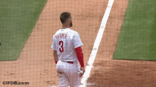 Baseball Player Harper GIF
