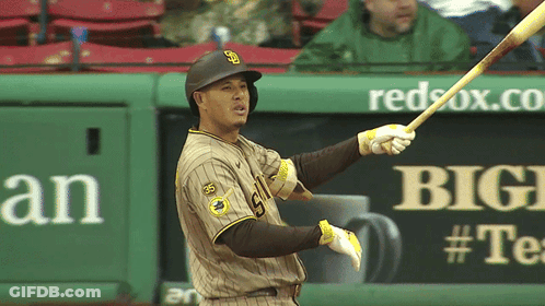 Baseball Player Holding Bat GIF