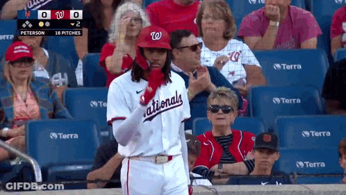 Baseball Player Holding Bat GIF