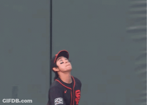 Baseball Player In Black Jersey With S GIF