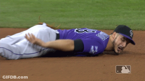 Baseball Player In Helmet GIF