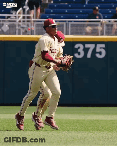 Baseball Player In Jersey Number 375 GIF
