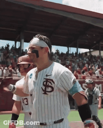 Baseball Player In Jersey Saying S GIF