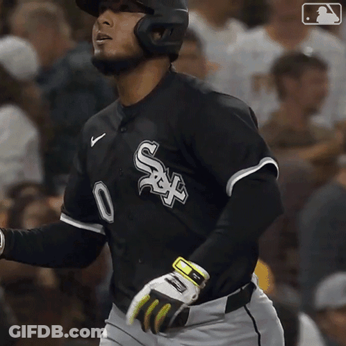Baseball Player In Number 0 Jersey GIF