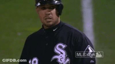 Baseball Player In Number 10 Jersey GIF