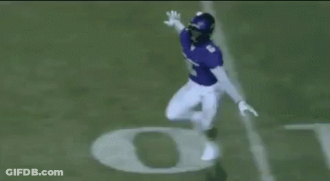Baseball Player In Purple Jersey Running GIF