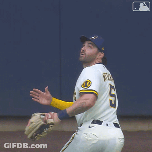 Baseball Player In Rays Jersey Running GIF