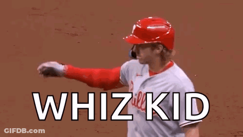 Baseball Player In Red Helmet Celebrating GIF