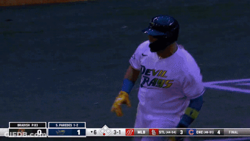 Baseball Player Isaac Paredes GIF