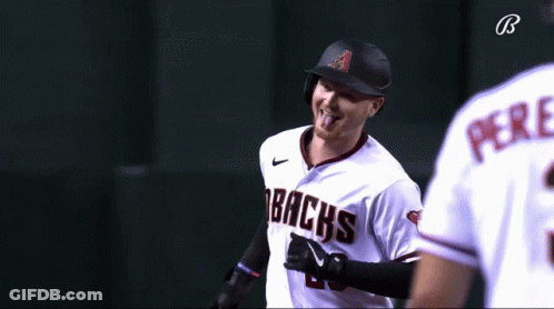 Baseball Player Jersey Saying Abacks GIF