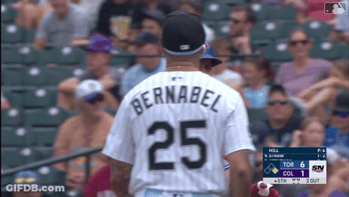 Baseball Player Number 1 Swinging At Ball GIF