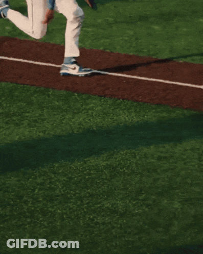 Baseball Player Number 10 GIF