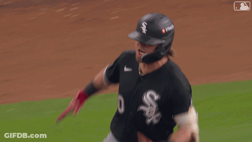Baseball Player Number 10 Standing On Field GIF