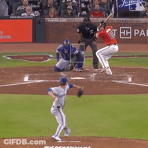 Baseball Player Number 12 Swinging At Pitch GIF