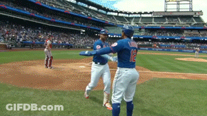 Baseball Player Number 12 GIF