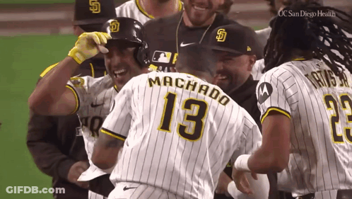 Baseball Player Number 13 On Shirt GIF
