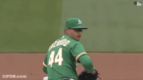 Baseball Player Number 15 Swinging At Pitch GIF