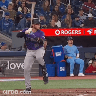 Baseball Player Number 15 Walking GIF