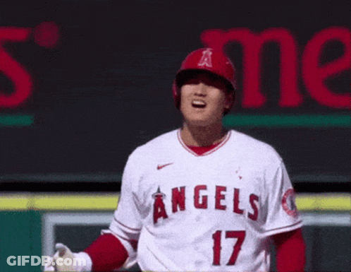 Baseball Player Number 17 GIF
