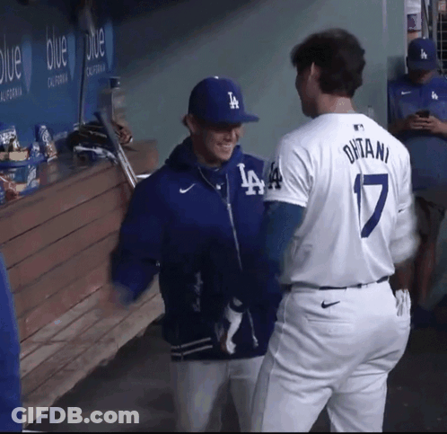 Baseball Player Number 17 Talking GIF