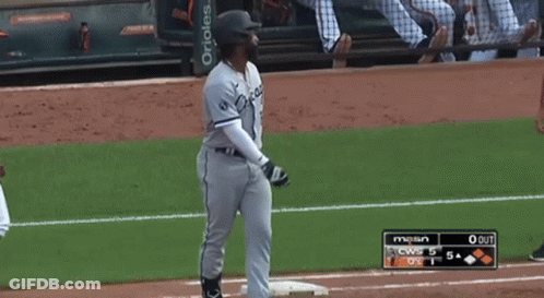 Baseball Player Number 18 GIF