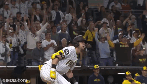 Baseball Player Number 18 GIF