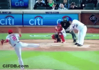Baseball Player Number 18 Pitching GIF