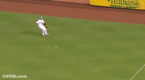 Baseball Player Number 18 Sliding Into Base GIF