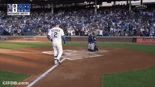 Baseball Player Number 2 GIF