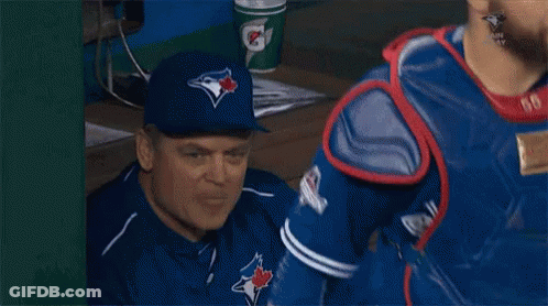 Baseball Player Number 20 In Front Of Crowd GIF