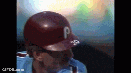 Baseball Player Number 20 GIF
