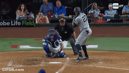 Baseball Player Number 21 GIF