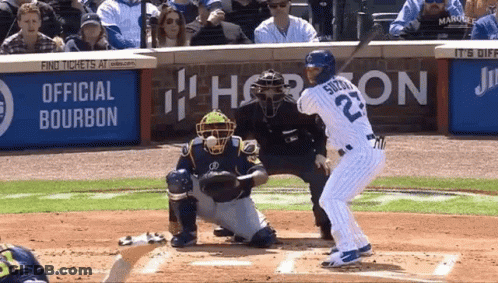 Baseball Player Number 22 At Bat GIF