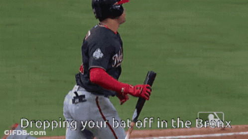 Baseball Player Number 22 Running GIF